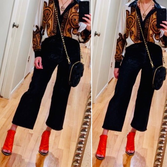 BDG Flood cropped denim culottes jeans 24 - Picture 17 of 17